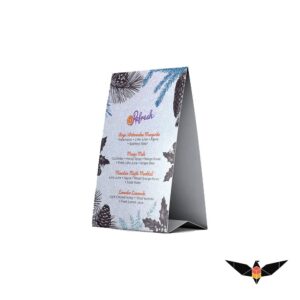 Custom Table Tents Packaging
